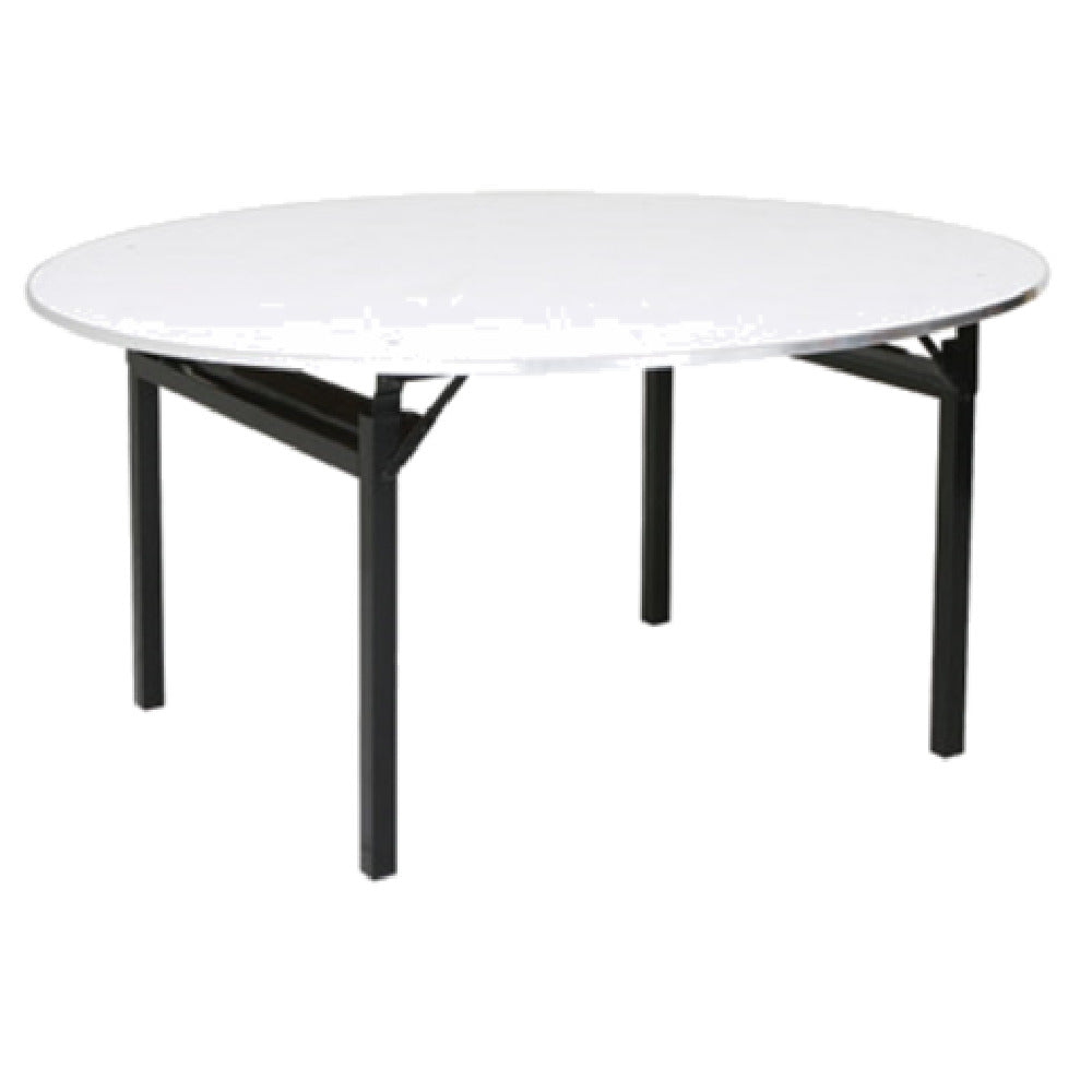 Forbes Industries 600-60SCA-PAD 600 Series Folding Table Half-round 1/2 Of 60" Dia. X 30"H