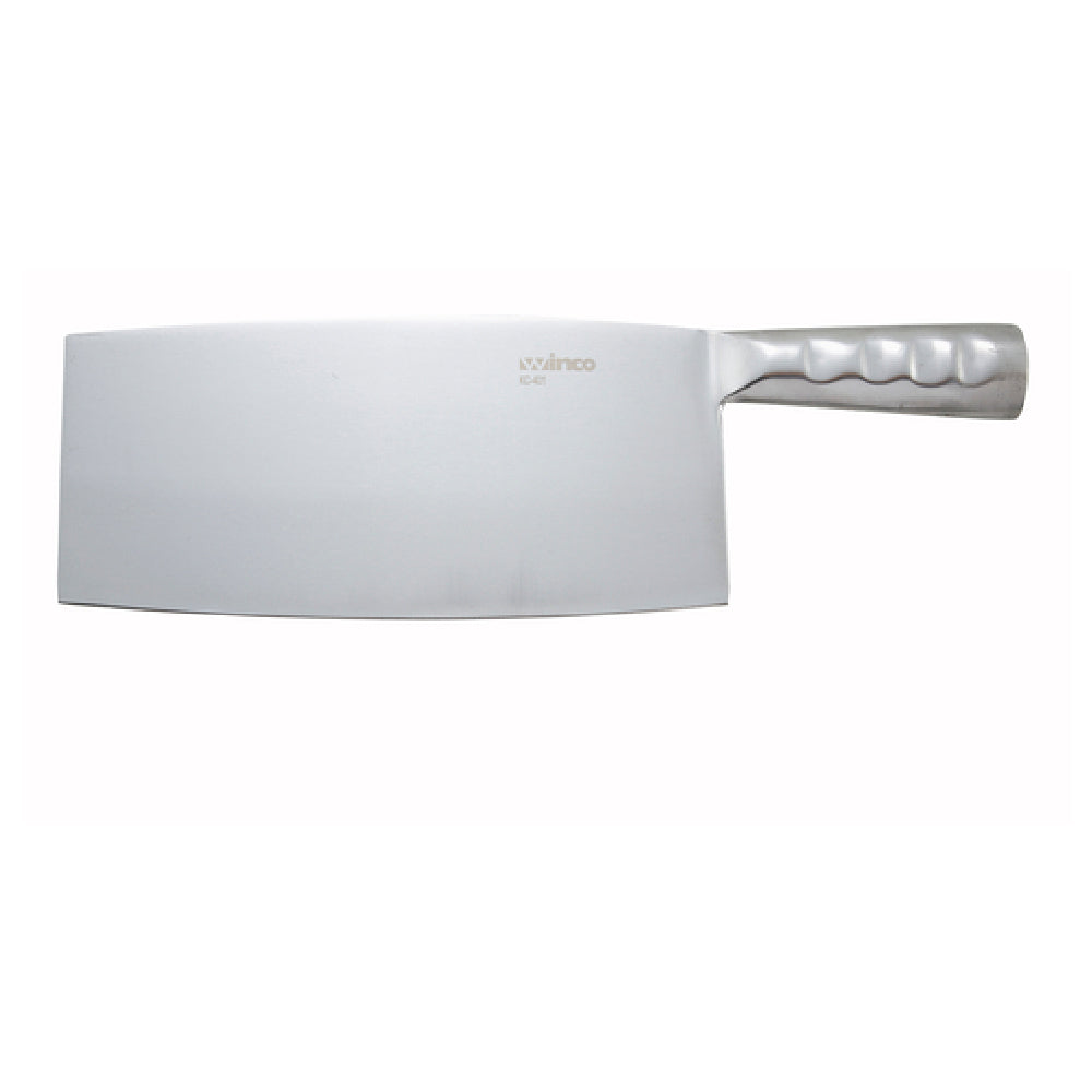 Winco KC-401 Chinese Cleaver 8-1/4" X 4" Blade Steel Handle