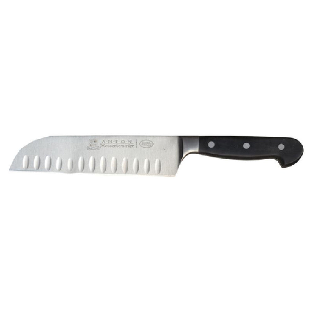 Omcan 17892 (17892) Multi-Purpose Santoku Knife 8" Forged Blade Stainless Steel