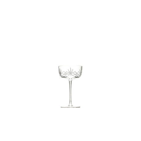 Hospitality Brands HG25840-012 Legend Glassware Monarch Coupe Glass 8 Oz. Lead-free Ultra Clear Crystal