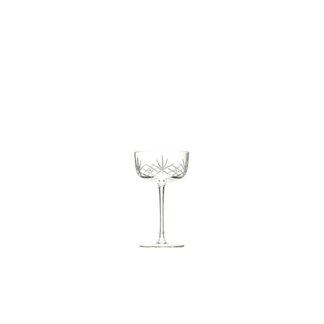 Hospitality Brands HG25840-012 Legend Glassware Monarch Coupe Glass 8 Oz. Lead-free Ultra Clear Crystal