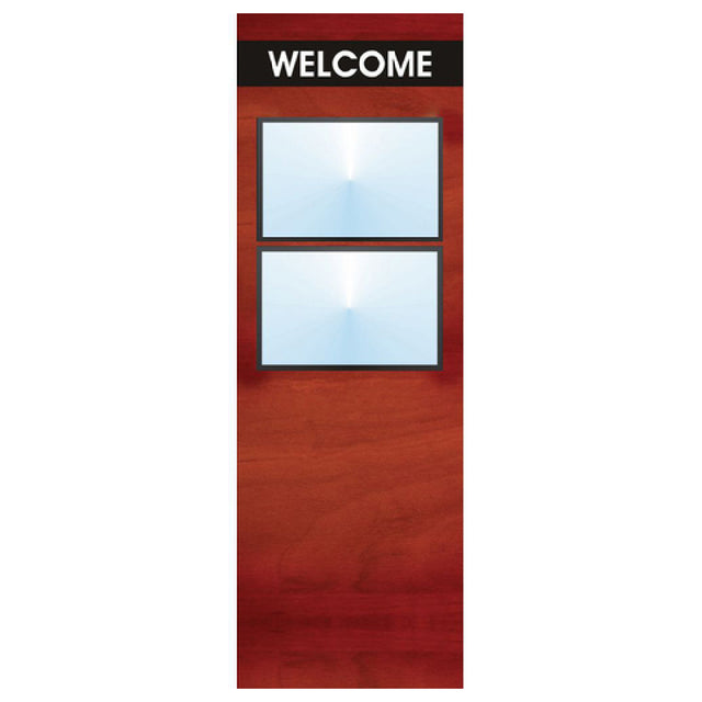 Hubert 60620 - Menu Board, 2-pocket, Floor Stand