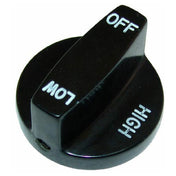 Private Label 61160 Knob 2 D Off High Low