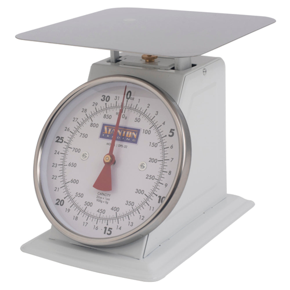 Stanton Trading DPS-32 - Portion Control Scale, Analog, 32 Oz. X 1/4 Oz. (900g X 5g) Capacity