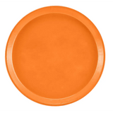 Cambro 1000222 Serving Camtray® 10" Dia. Round Orange Pizazz
