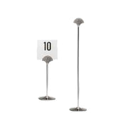 Bauscher Hepp 15.2263.5000 - Table Number Stand, 19-11/16"H (500mm), Silver Plate Finish