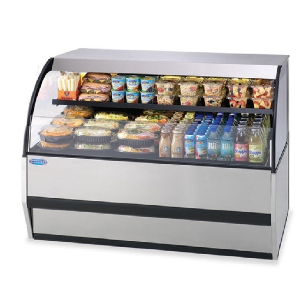 Federal Industries UCR3633C Undercounter Refrigerated Self-Serve Display Case Self-contained Refrigeration With Condensate Evaporator