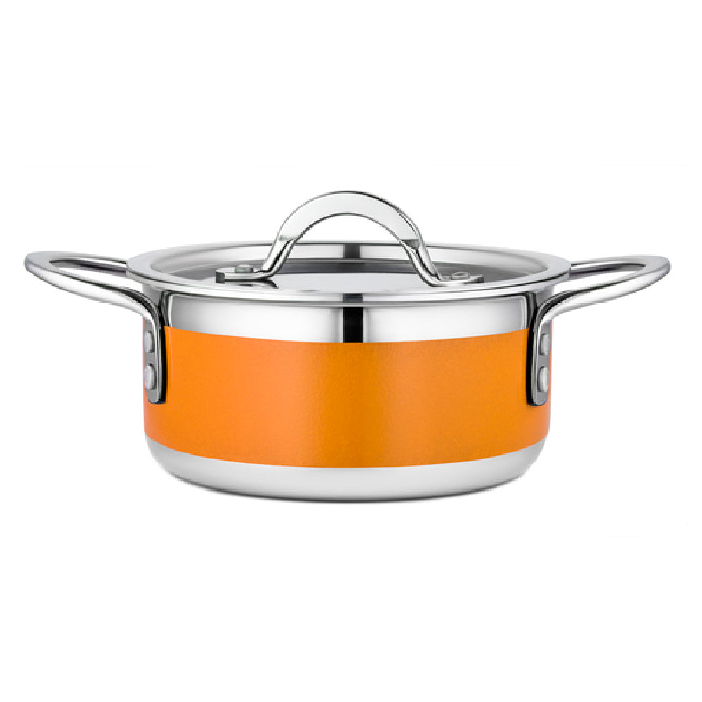 Bon Chef 71299-CF2-O - Country French X Pot, 1 Qt. 22 Oz., 7" Dia. X 3"H