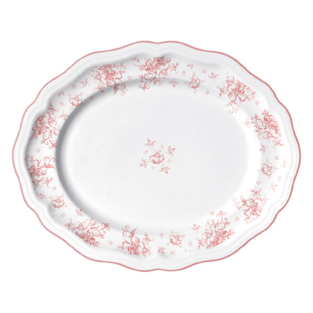 Steelite 62556FP817 Oval Platter 13.0" X 10.5" X 1.0" Adelina