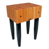 John Boos RN-LB3024 Rouge Et Noir Le Bloc Butcher Block 30"W X 24"D X 34"H Overall Size