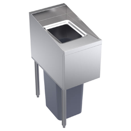 Krowne KR24-T14L Royal Series Underbar Trash Station 14"W X 24"D (to Match Speedrail)