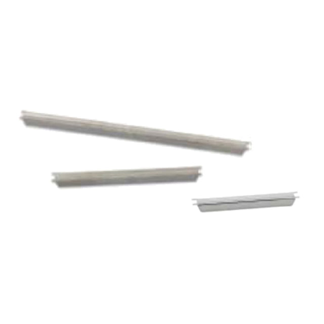 Alegacy Foodservice Products 2087 Rest-Rite™ Adapter Bar 6-3/4"L Stainless Steel