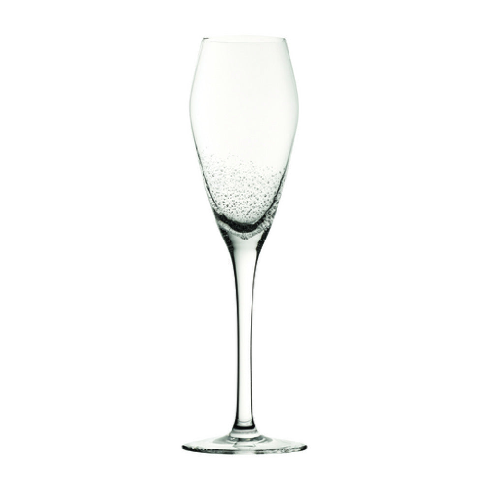 Steelite UR98027 Flute Glass 7.0 Oz. (H 9.25" M 2.75" B 2.75" T 2") Utopia Glass
