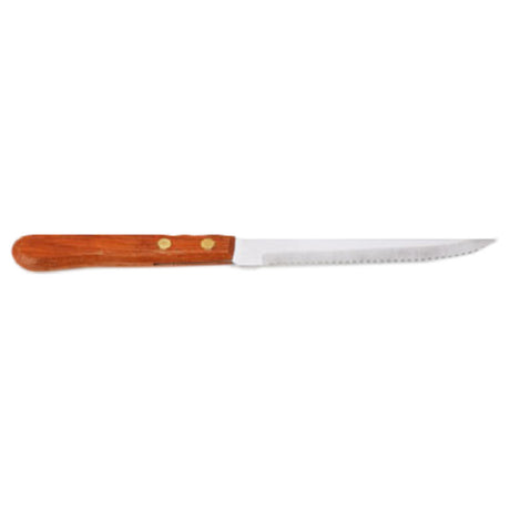 Royal Industries ROY RSK 2 Economy Steak Knife 8"L 4-1/2" Long Hollow Ground Blade