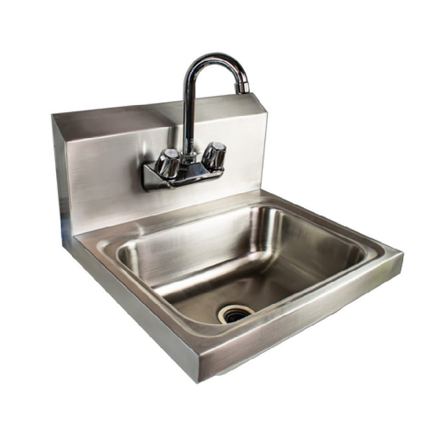 BK Resources 12-105 - GOTek Hand Sink, Wall Mount, 17”L X 15”W