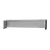 Hubert 28W-117 - Kratos® 57" Overshelf For Kratos 4 Well Electric Steam Tables, Fits Kratos Models #28W-111 And #28W-112