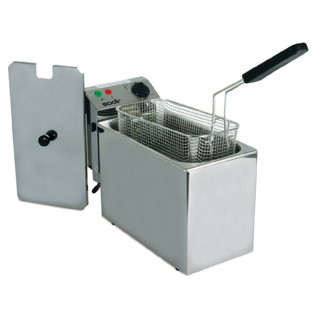 JB Prince P322 Fryer 7"W X 16" D X 11"H 10lbs Oil Capacity