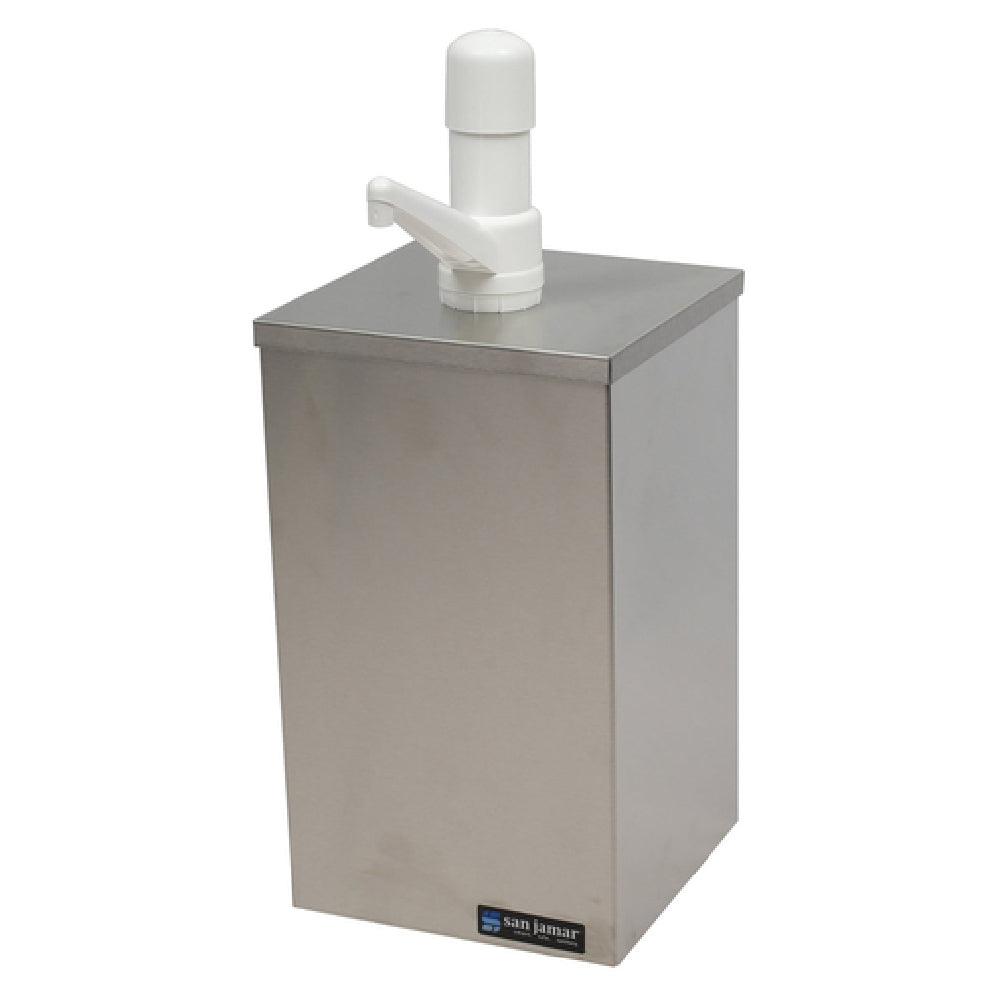 Carlisle P9800 San Jamar EZ-Chill™ Condiment Pump Box Countertop 7"W X 7-1/8"D X 17-1/4"H