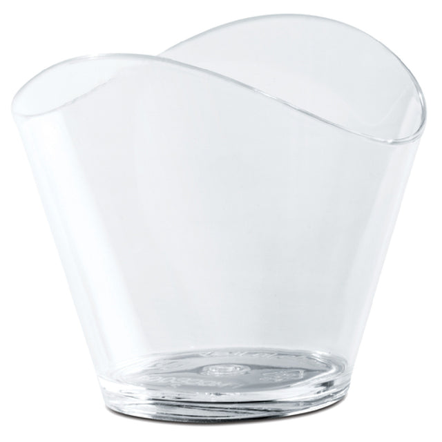 JB Prince RB120 B Martellato Disposable ARC Glass 1.69 Oz. 2-1/2"W X 1-4/5"D X 2"H