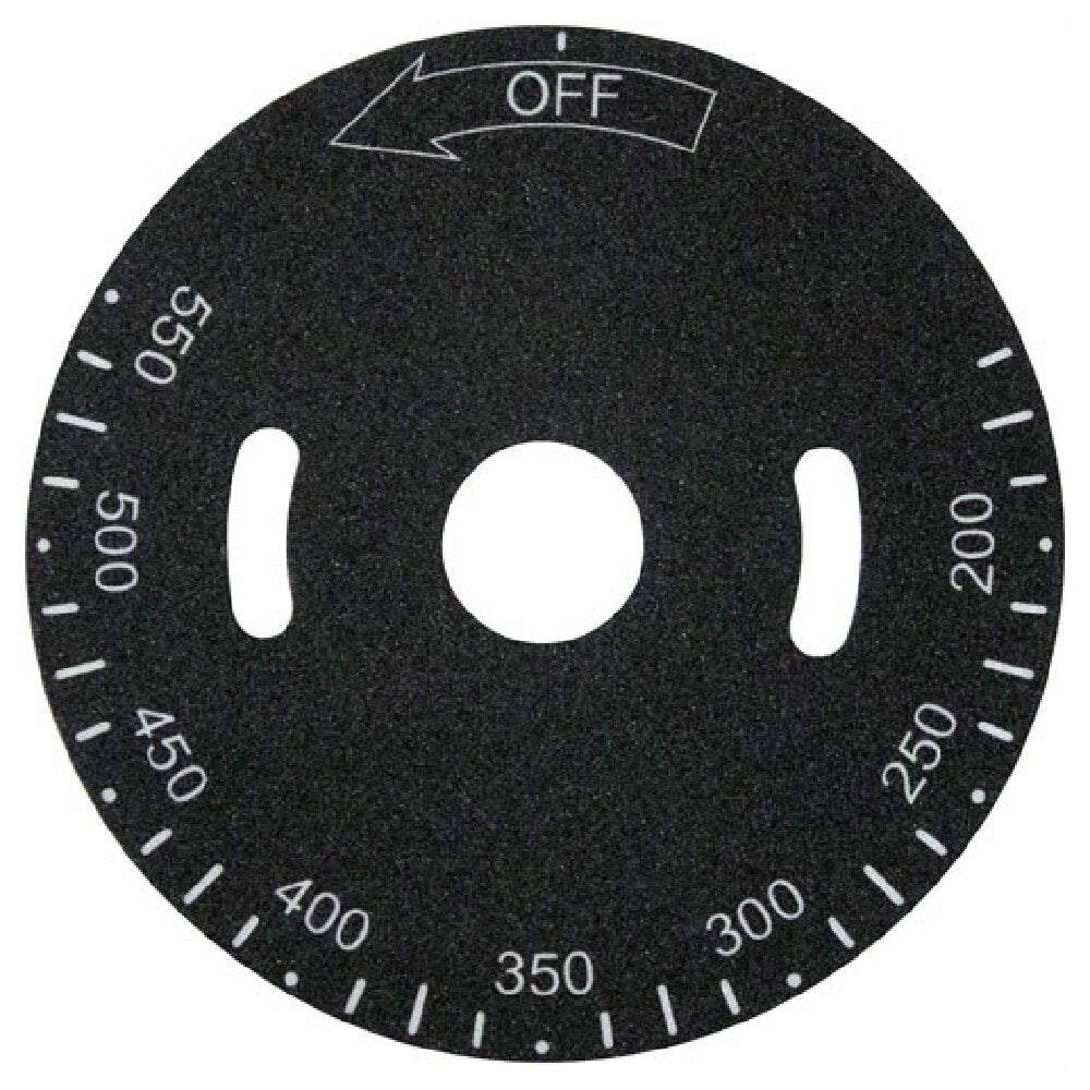 Vulcan Hart -00-498037-0000A Plate Temp Dial 200 550f
