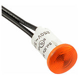 Garland G01296-2 Light Indicator 1/2"od A Mber