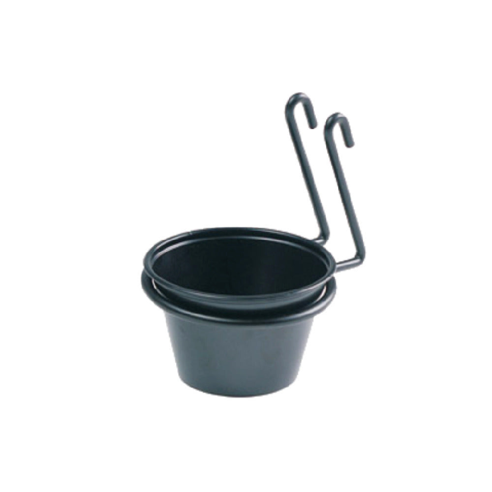 GET Enterprises 4-33801 Condiment Cup Holder 2-1/4" Dia. X 3"H Iron Teflon Coated