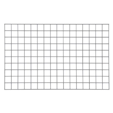 Metro WG3048K4 SmartWall Wire Grid 48" X 30" Metroseal Gray Epoxy-coated Corrosion-resistant Finish With Microban® Antimicrobial Protection