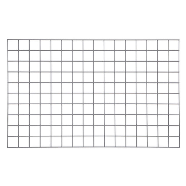 Metro WG3048K4 SmartWall Wire Grid 48" X 30" Metroseal Gray Epoxy-coated Corrosion-resistant Finish With Microban® Antimicrobial Protection