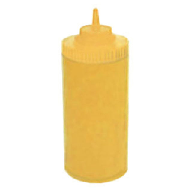 Winco PSW-32Y Squeeze Bottle 32 Oz. Wide Mouth