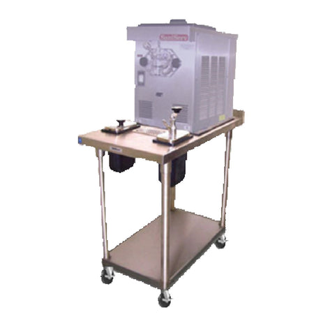 SaniServ MS163018SM Equipment Stand 18"W X 30"D X 30"H Includes: Cut Out For Additional Air Flow