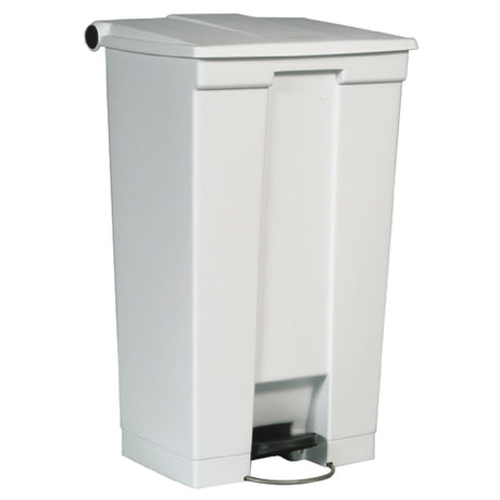 Rubbermaid FG614600WHT - Step-On Container, 23 Gallon, 20"W X 16"D X 32-1/2"H