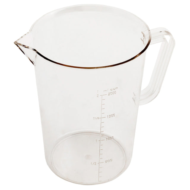 Alegacy Foodservice Products PCML20 E™ Economy Measuring Cup 2 Qt. With Handle & Spout