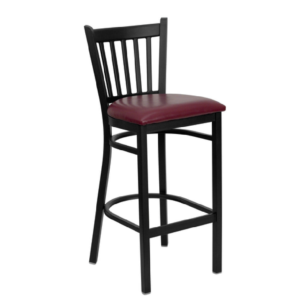 Flash Furniture XU-DG-6R6B-VRT-BAR-BURV-GG Hercules Series Restaurant Bar Stool