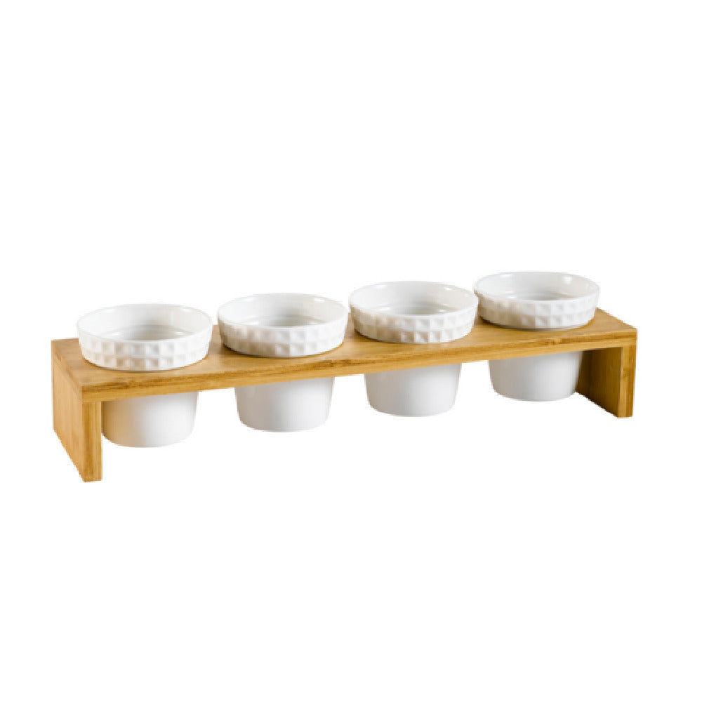 CAC China PTW-4 Accessories Bowl Set Five-piece Includes: (4) 5 Oz.