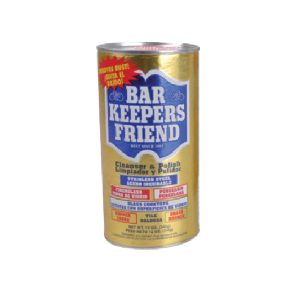 BK Resources BK-BKFCLEANER-12 Bar Keepers Friend® Stainless Steel Cleaner 12 Ounce Can