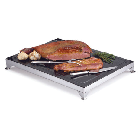 Steelite DW724MGBGSS Carving Board With Frame 25.25"W X 19.0"D X 3.5"H Mixed Materials