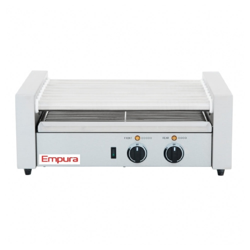 Empura Stainless E-RG-09 Hot Dog Roller Grill With 9 Rollers 110V 750W