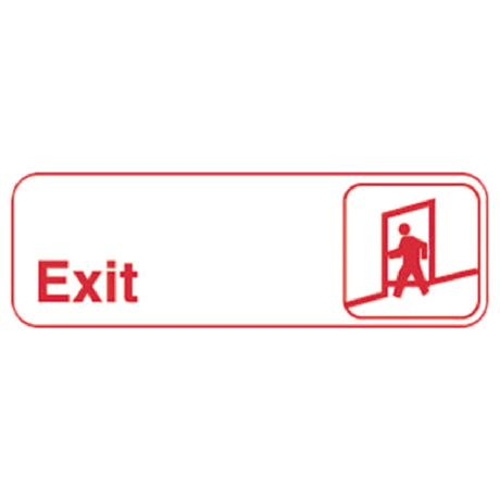 Royal Industries ROY 394509 Sign 3" X 9" "Exit"