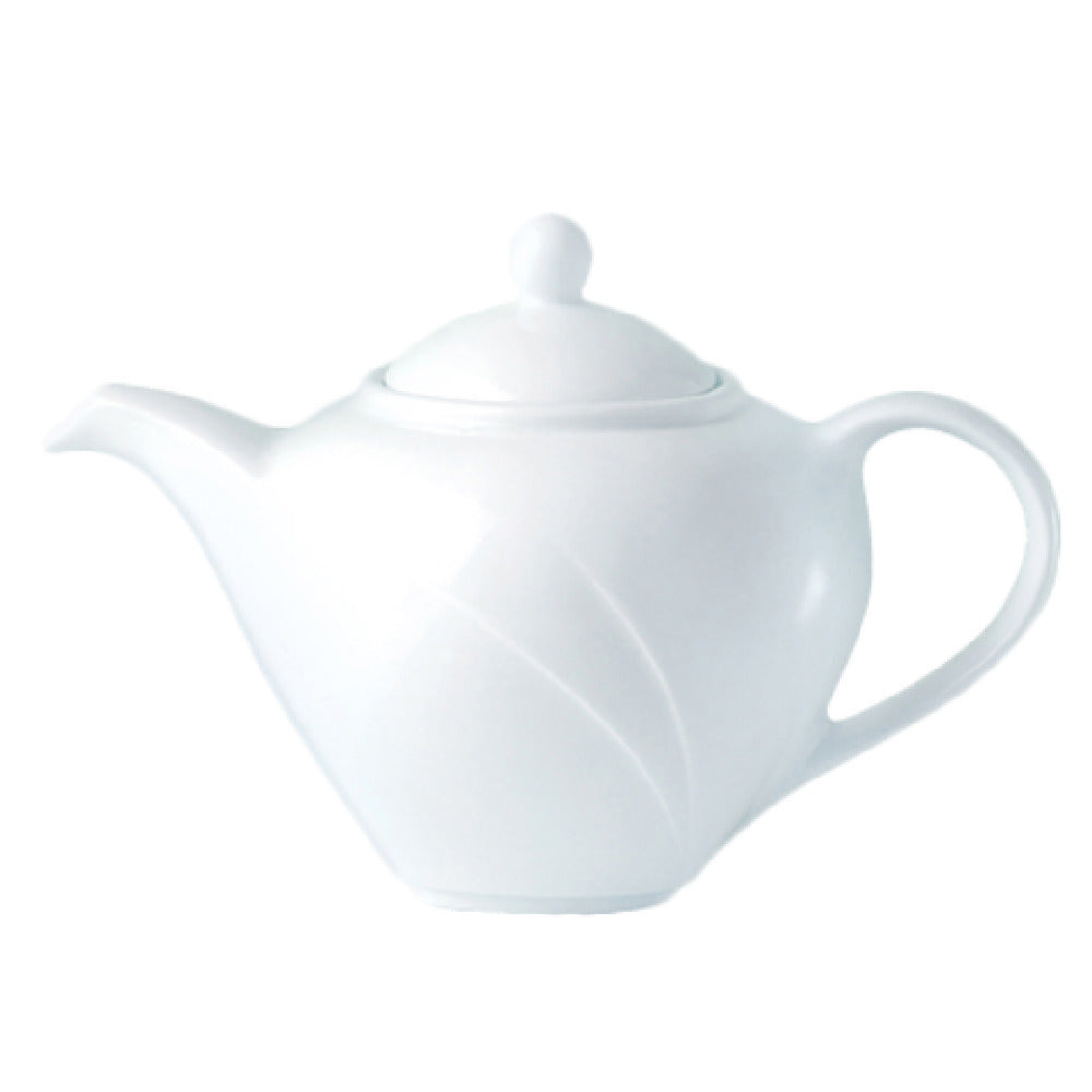 Steelite 9300C553 Teapot 21 Oz. With Lid