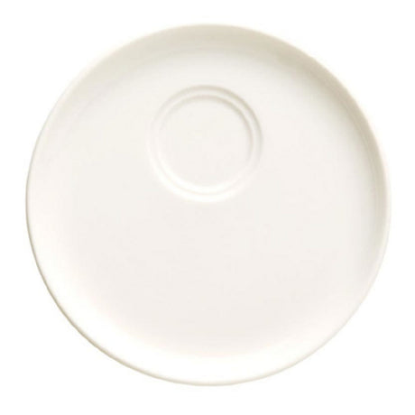 Libbey 905356530 (Formerly Syracuse China) Saucer 5-1/4" Dia. Double Well: 1-5/8" Outer Well