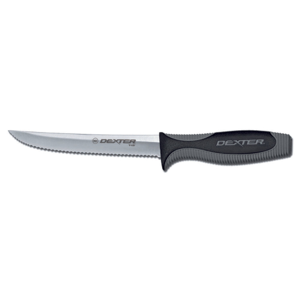 Dexter Russell 29373 V-Lo® (V156SC-PCP) Utility Knife 6" Scalloped Edge