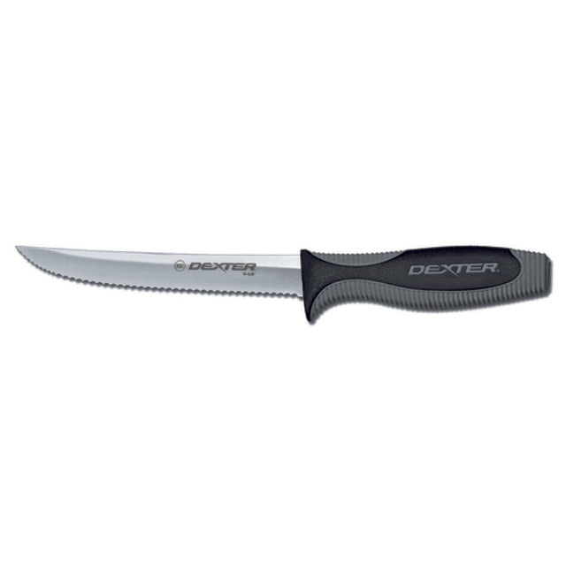 Dexter Russell 29373 V-Lo® (V156SC-PCP) Utility Knife 6" Scalloped Edge