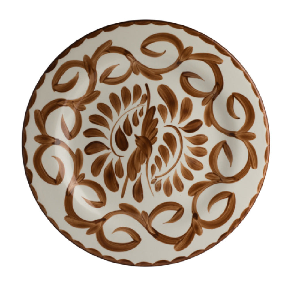 Steelite A122P103 Rimmed Rolled Edge Plate 10.25" Puebla