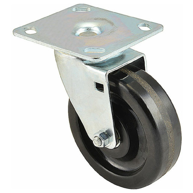 Private Label 2321126 Caster Plate 5"od Swvl B Lack W/o Brake