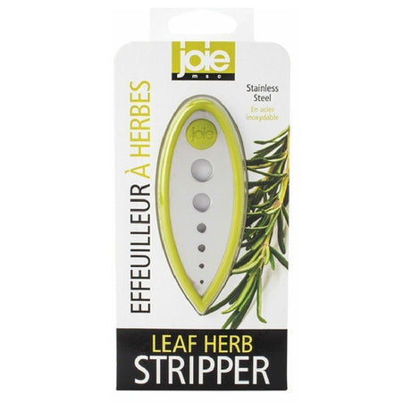 Harold Import Co. 32200 Joie Leaf Herb Stripper 4"L X 1-1/2"W X 1/4" Thick Wood