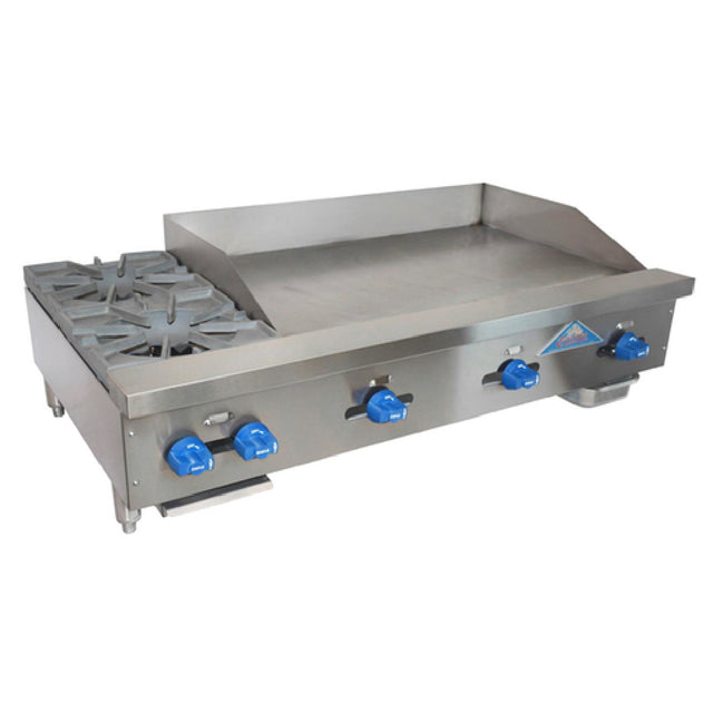 Comstock-Castle 3248-36 Hotplate/Griddle Combination Countertop Gas