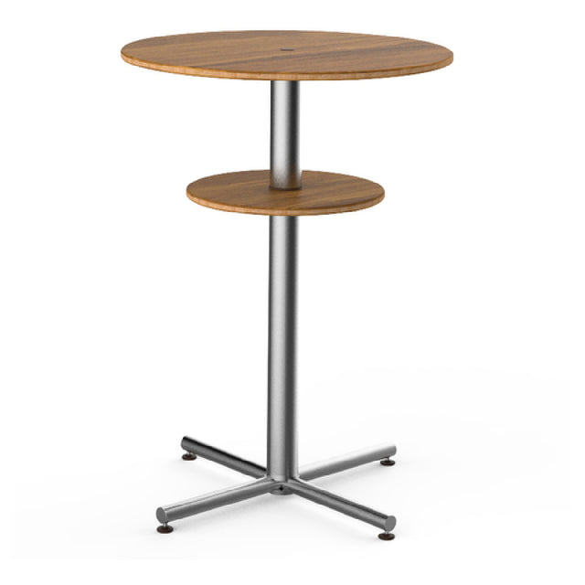 Steelite MGCPBR02BSXX Mogogo Buffet Solutions Polo Bar Table 30" Dia. X 42-1/2"H