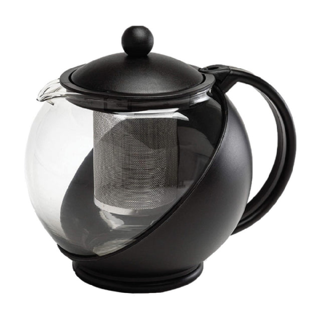 CAC China GLTP-25 Teapot 25 Oz. Removable 304 Stainless Steel Infuser