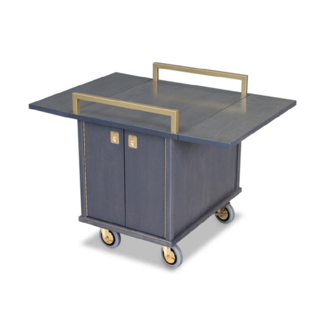 Forbes Industries 4978 In-Room Dining Cart 30.75"W X 44.5"L X 33"H Enclosed Cabinet With Two Doors