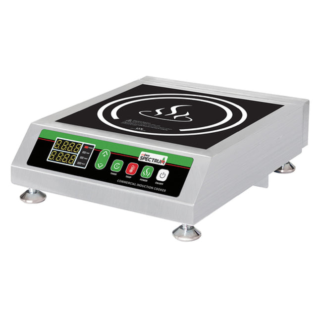 Winco EICS-18C Commercial Induction Cooker Electric 11-13/16”L X 11-13/16”W Ceramic Glass Surface